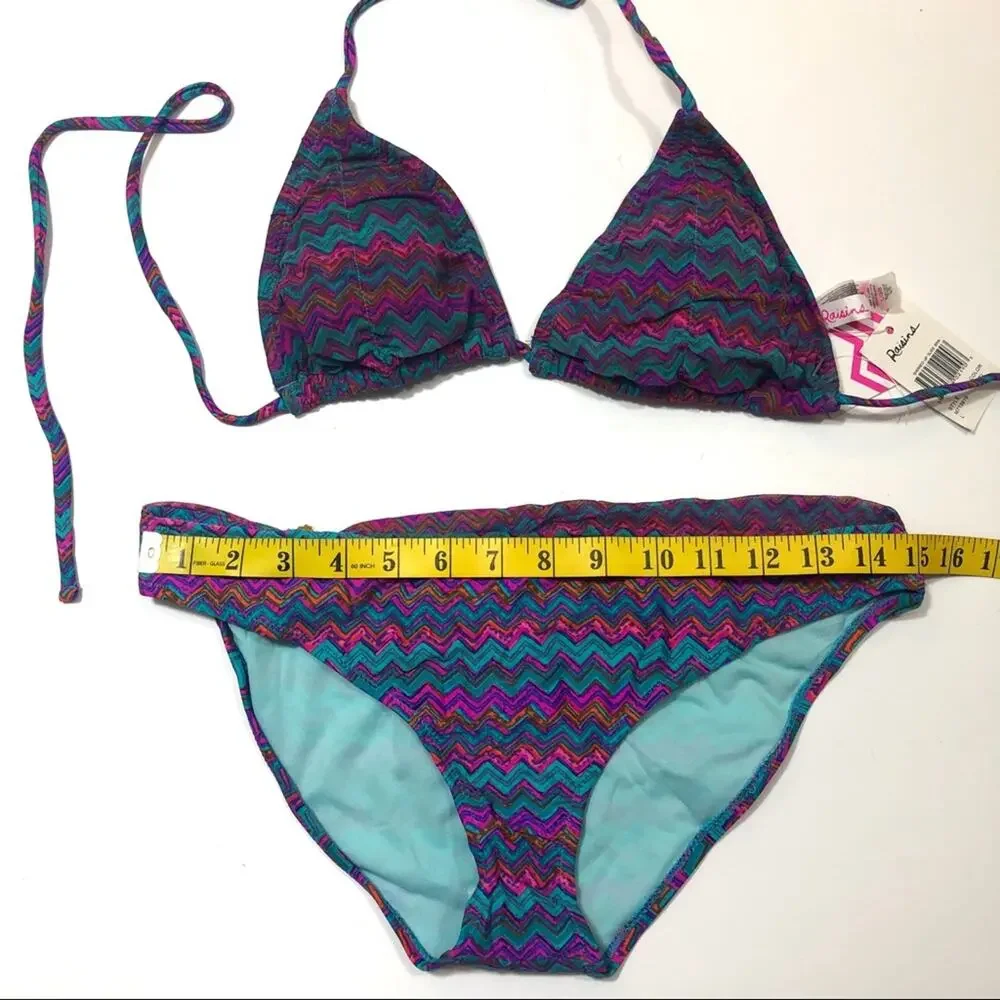 Raisins Triangle  tribal 2pieces bikini swimsuit